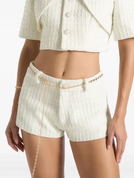 Шорти Manière De Voir от туид бяло