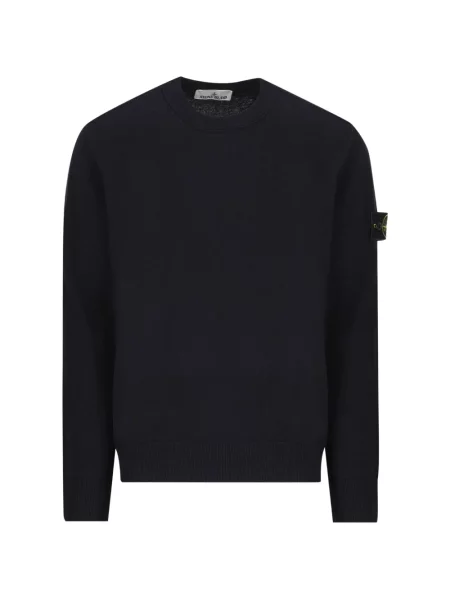 Hanorac Stone Island cu strasuri albastru