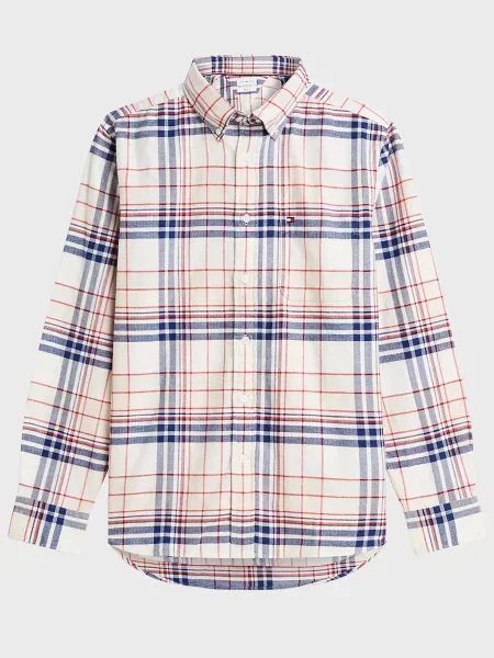 Картата фланелева сорочка Tommy Hilfiger