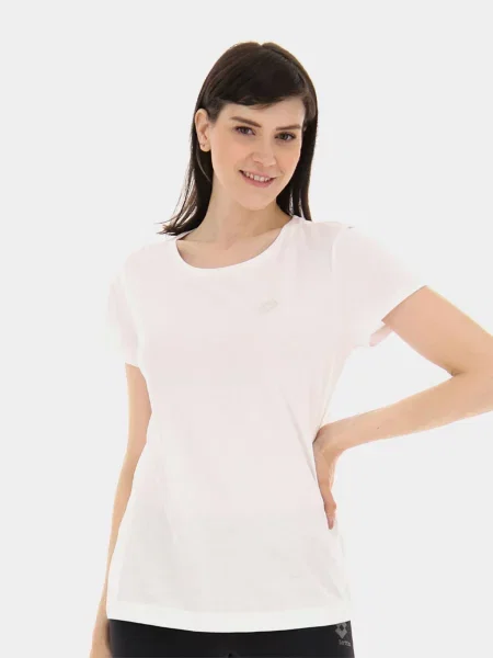 Футболка Lotto бавовна/поліестер білий