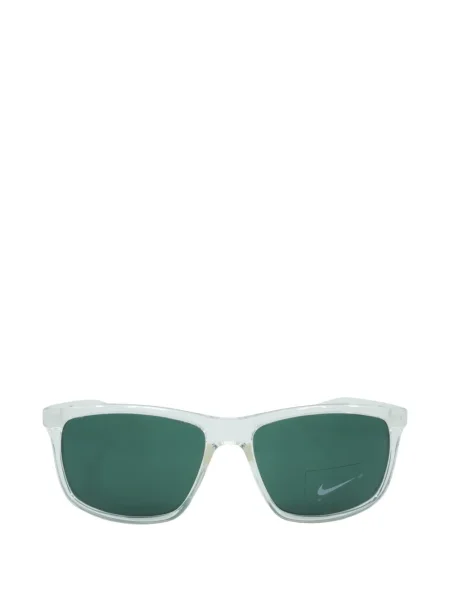 Ochelari de soare Nike cu cordon din jerseu cu imprimeu abstract gri