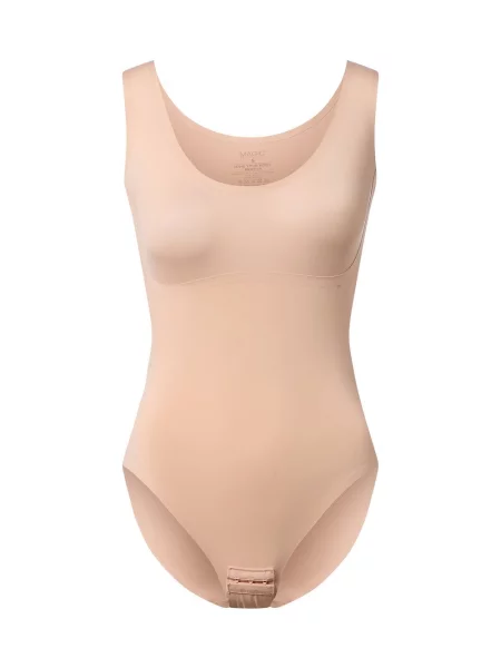 MAGIC Bodyfashion Ladies Tone your Body Briefer Kobiety jednolity S beżowy