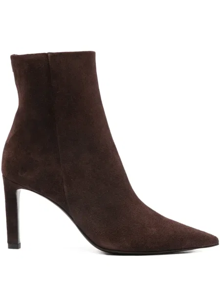 Botine Jimmy Choo din piele de căprioară maro