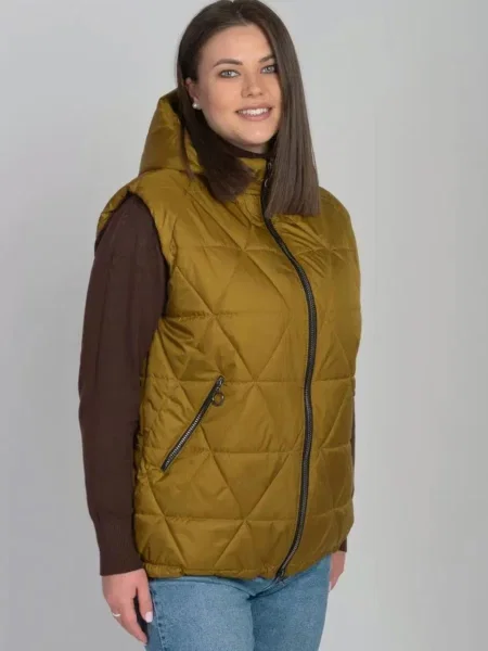 Жилет з утеплювачем UVENTUM гірчичний