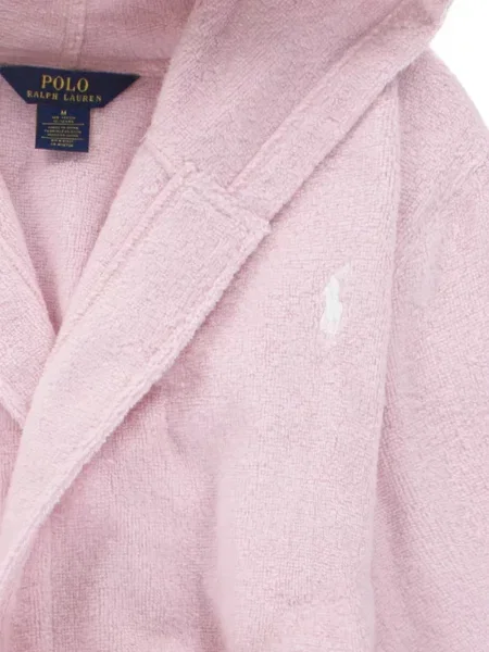 Szlafrok dziecięcy Polo Ralph Lauren różowy
