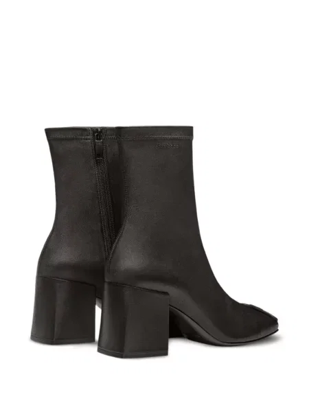 Cizme scurte Courreges chunky negru