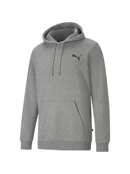 Hanorac cu glugă Puma cu autograf gri