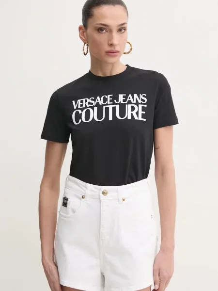 Versace Jeans Couture tricou din femei negru