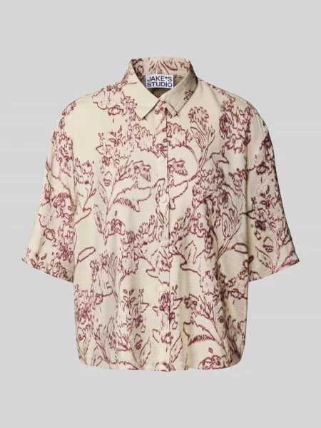 Bluzka z mieszanki i rękawem o dł. Jake*s Studio Woman