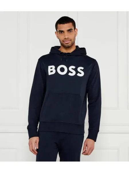 BOSS ORANGE Hanorac Webasic | Relaxed fit portocaliu
