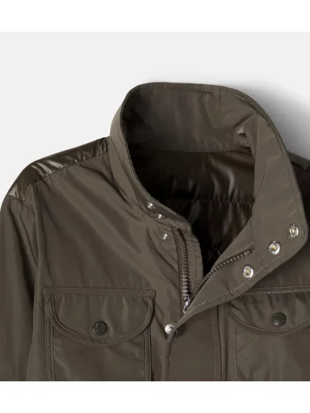 Gyerek pehelydzseki Moncler Enfant zöld