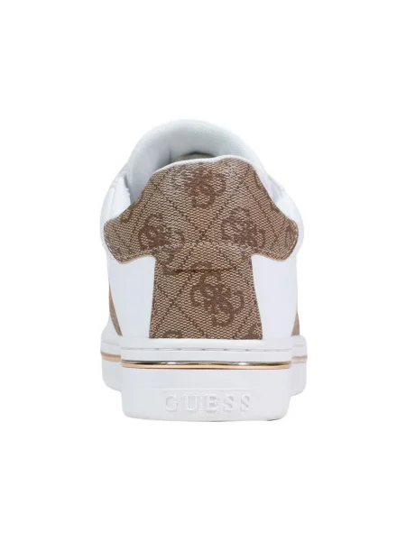 Sneakerși Guess alb