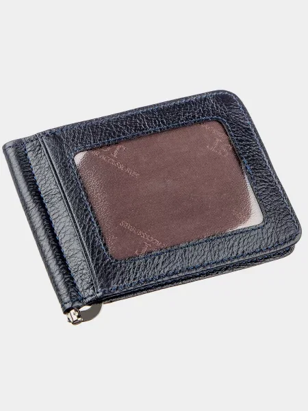 ST Leather Accessories Портмоне Шкіра синій