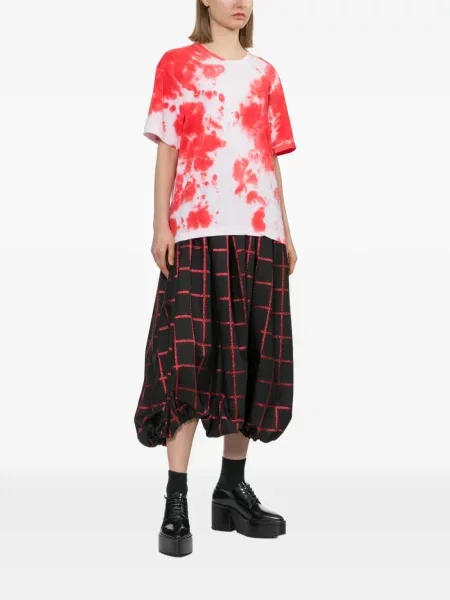 Pantaloni Comme Des Garçons în carouri negru