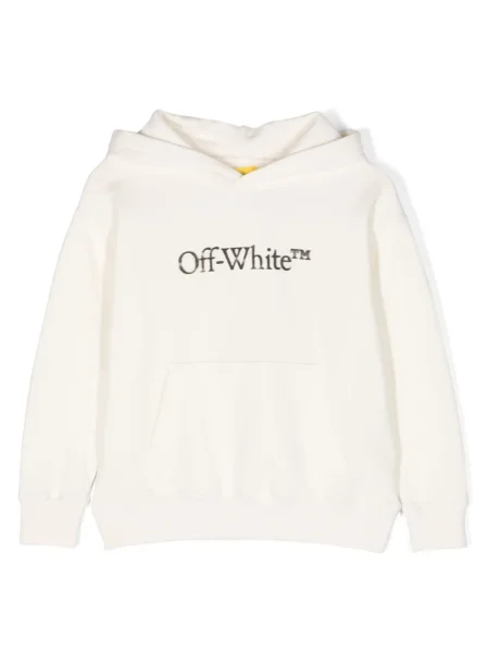 Bluza z kapturem dziecięca Off-white biała