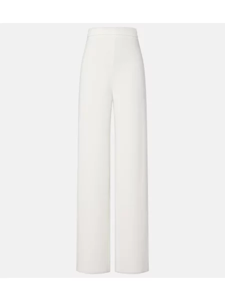 Pantaloni Max Mara alb