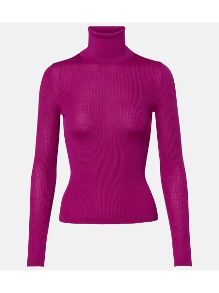 Volneni pulover Saint Laurent roza