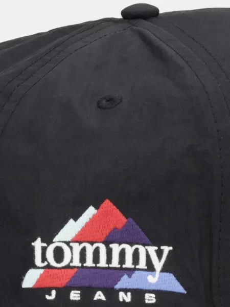 Tommy Jeans czapka z daszkiem czarna