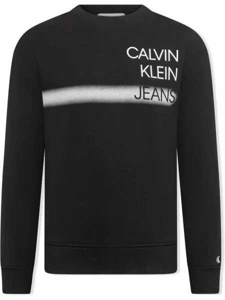 Bluza dziecięca Calvin Klein czarna