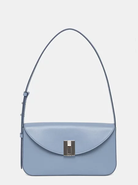 Bally torebka skórzana niebieski