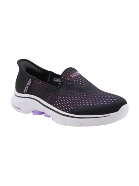 Sneakersy Skechers wsuwane czarne
