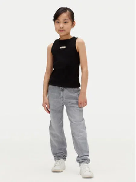 Calvin Klein Jeans Farmer M Sötétkék Wide Leg