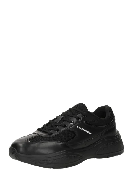 KARL LAGERFELD Sneakersy Čierna biela