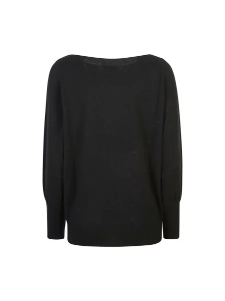 Sweter Le Tricot Perugia z kaszmiru czarny