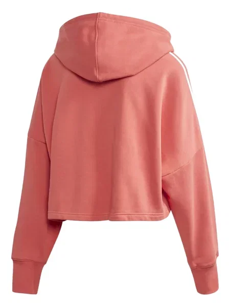 Pruhované krajkové pruhované tričko Adidas s vázáním šedé