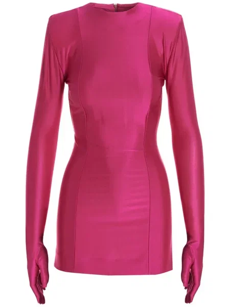 Rochie mini Vetements de costum roz