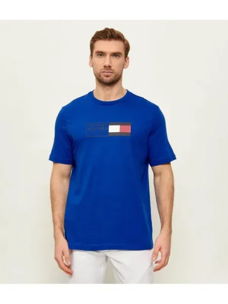 Tommy Hilfiger Póló Brand Love Box kék