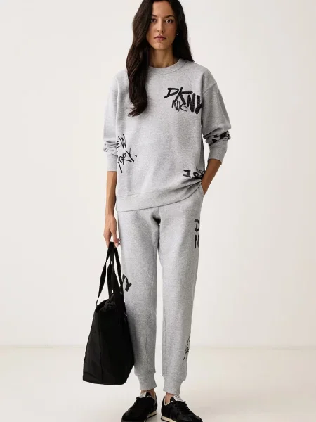 DKNY спортивні штани з бавовною