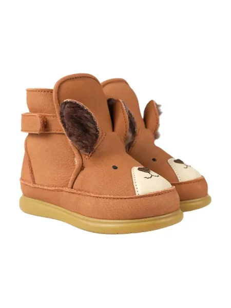 Donsje снігові чоботи дитячі нубукові Dubu Exclusive Shoes Fluffy Squirrel