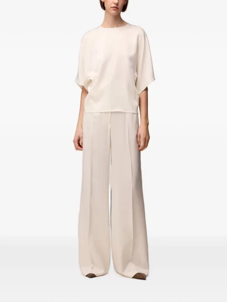 Pantaloni Retori alb