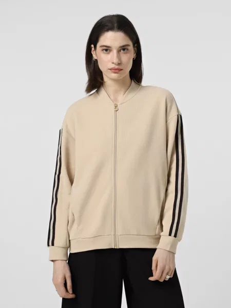 Кофта бавовна/поліестер сірий