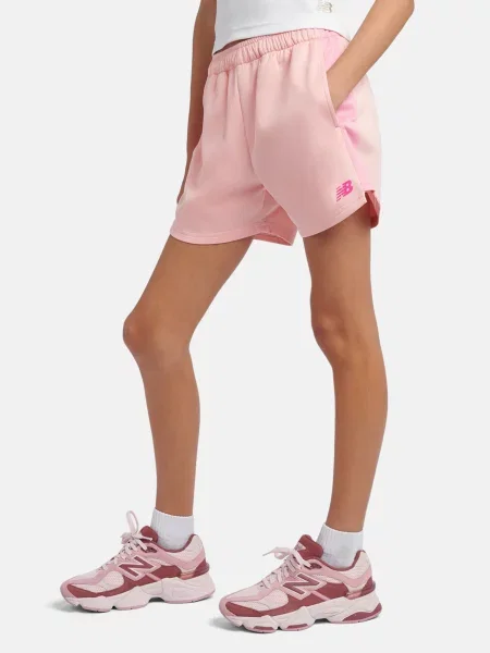 Детские шорты New Balance розовые