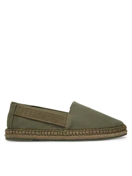 Calvin Klein Espadrile Espadrille Webbing Cv zelena