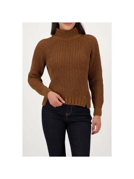 Sweter Monari brązowy