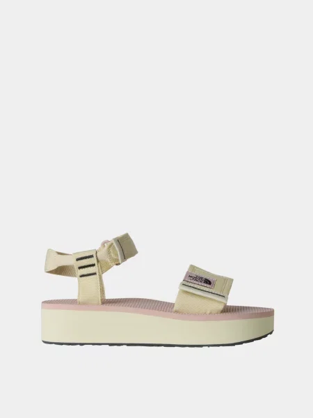 Сандалії The North Face SKEENA PLATFORM текстиль бежевий