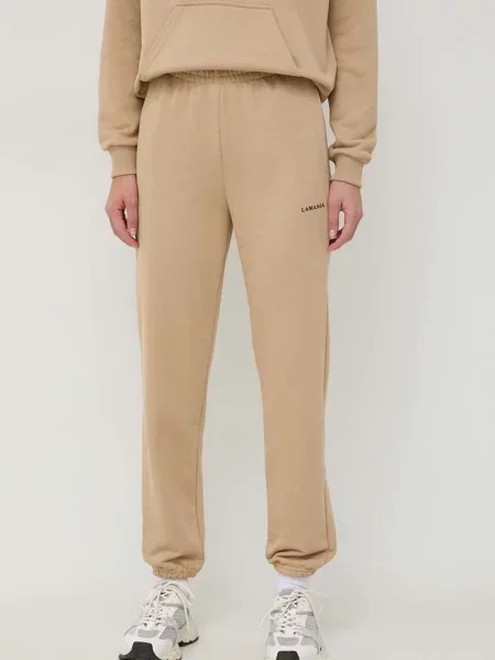 Спортен панталон La Mania бежово