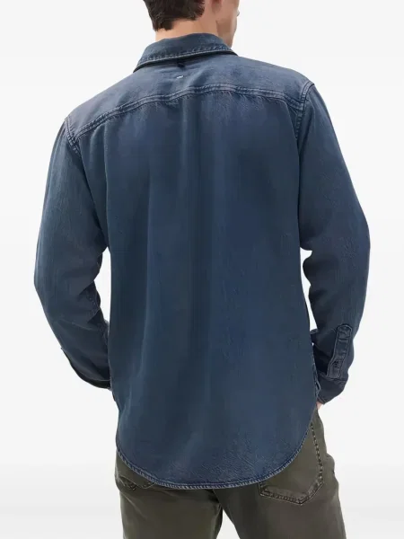 Košile Rag & Bone modrá