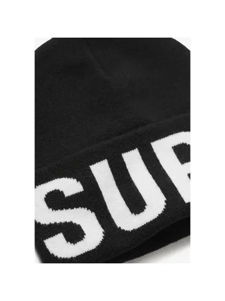 Czapka Superdry wełniana czarna