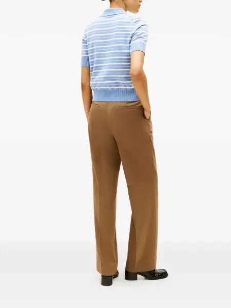 Top Tommy Hilfiger cu dungi albastru