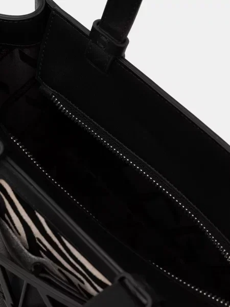 Кожаная сумка шоппер Armani Exchange
