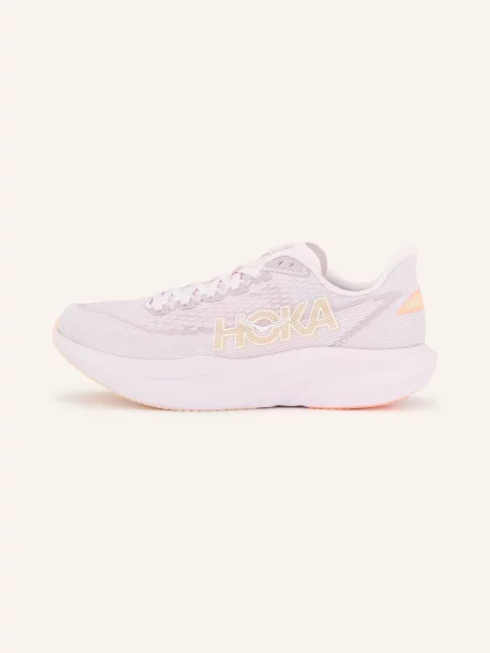 Hoka Běžecké Boty Mach 7 světle / neonově oranžová / tmavě oranžová fialová