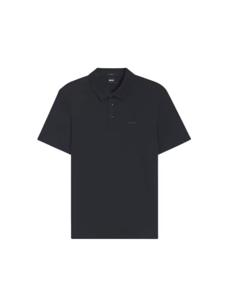 BOSS polo niebieska