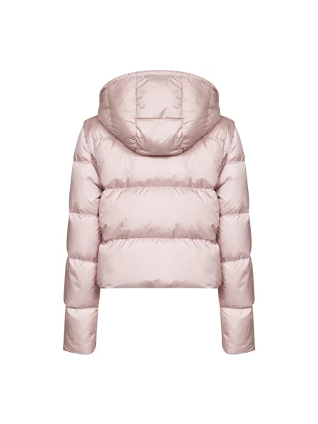 Kurtka puchowa Burberry różowa
