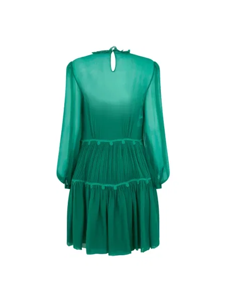 Sukienka Alberta Ferretti zielona