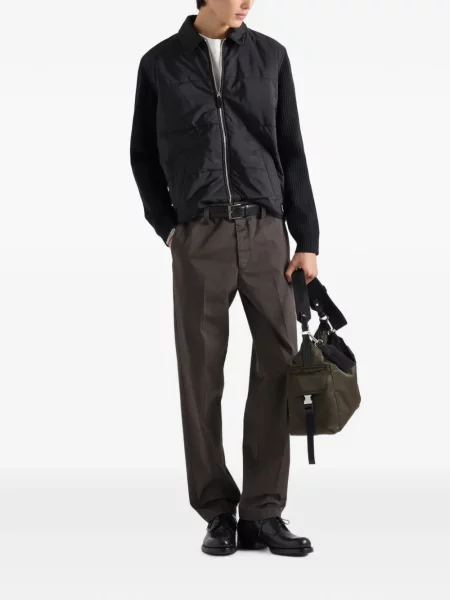 Cardigan Prada de lână negru