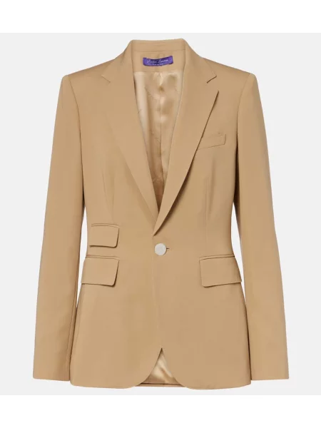 Sacou Ralph Lauren Collection de lână bej